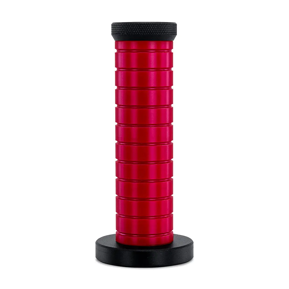 Mishimoto Weighted Grip Shift Knob, Black / Red 1