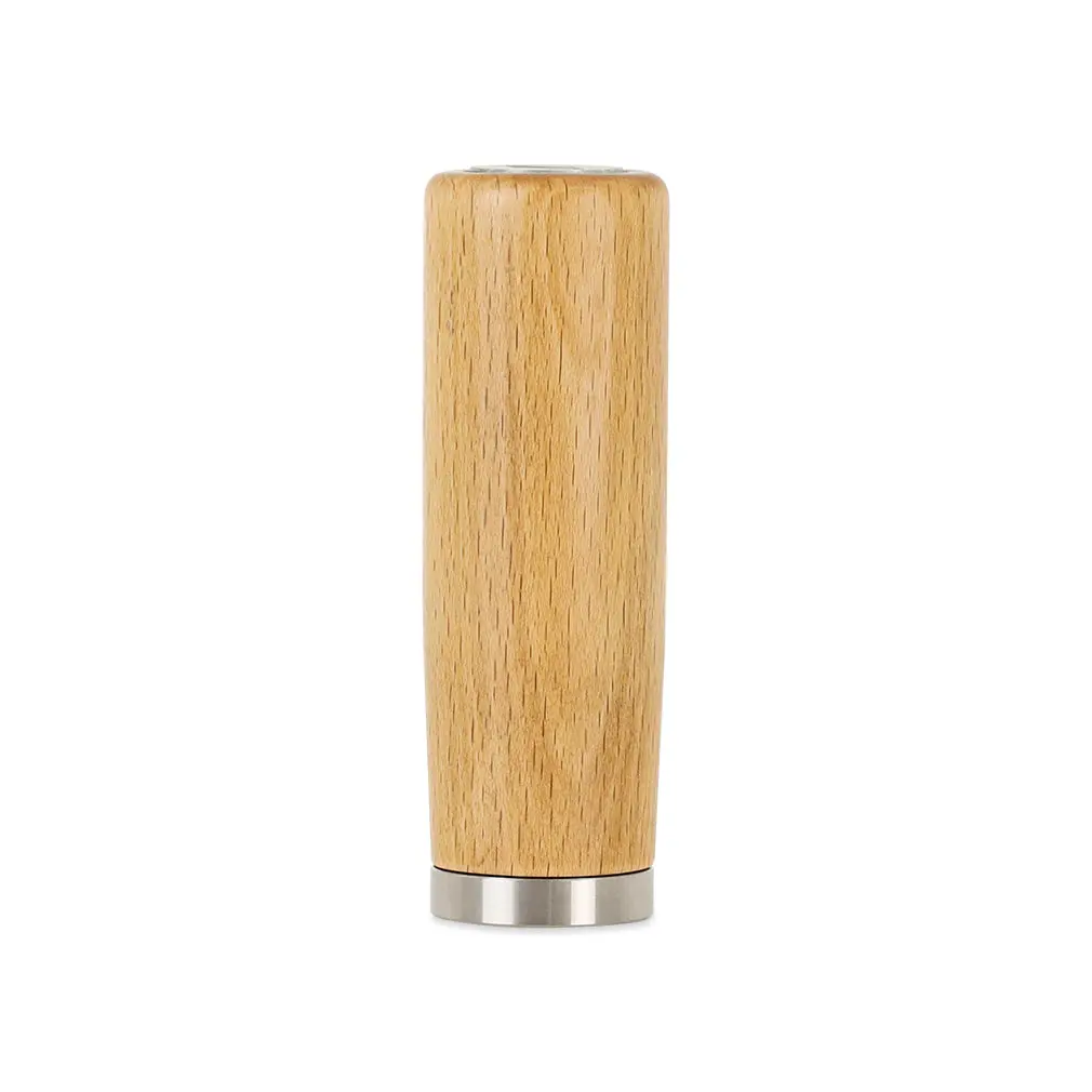 Tall Steel Core Wood Shift Knob, Beech 1