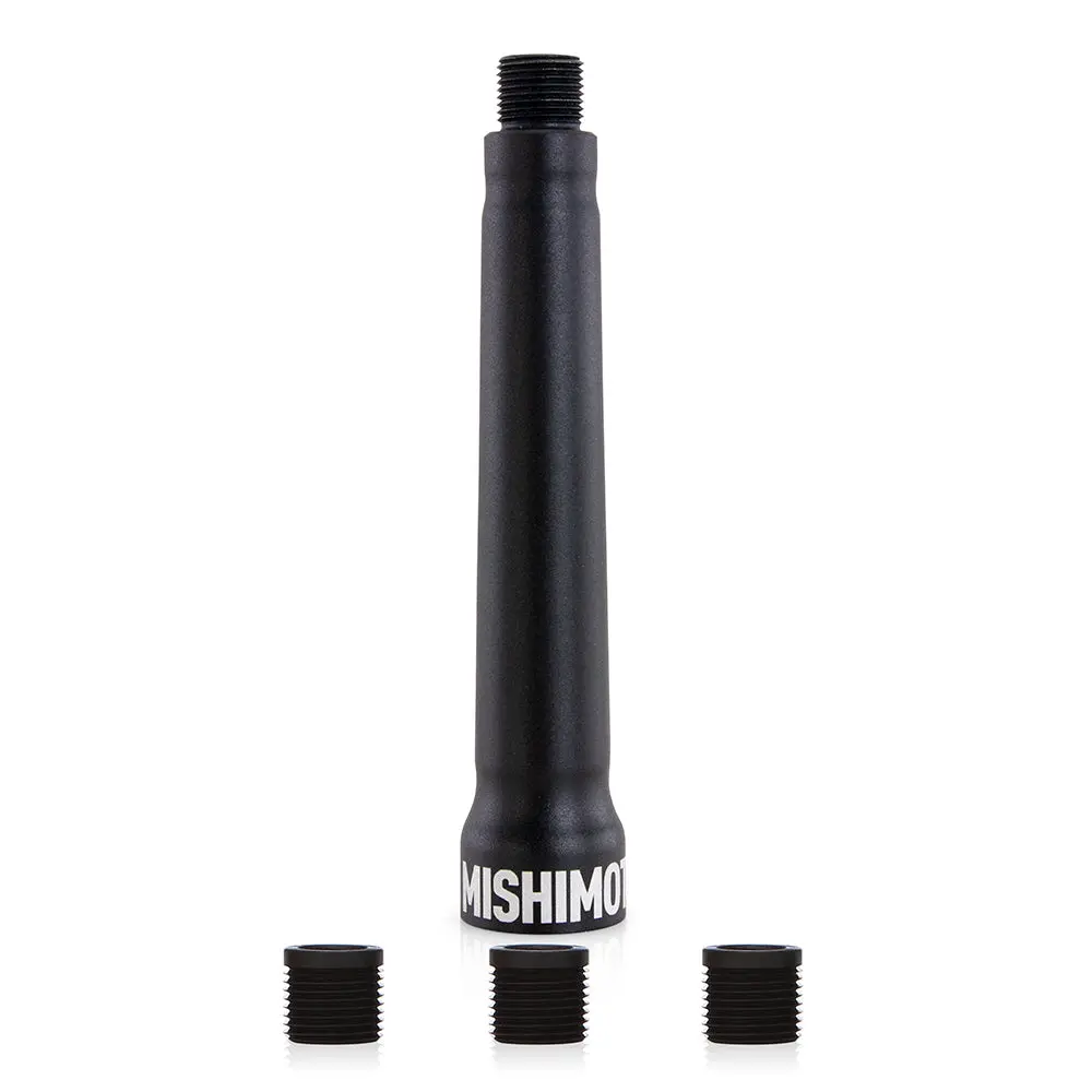6" Aluminum Shift Knob Extender Black Mishimoto 1