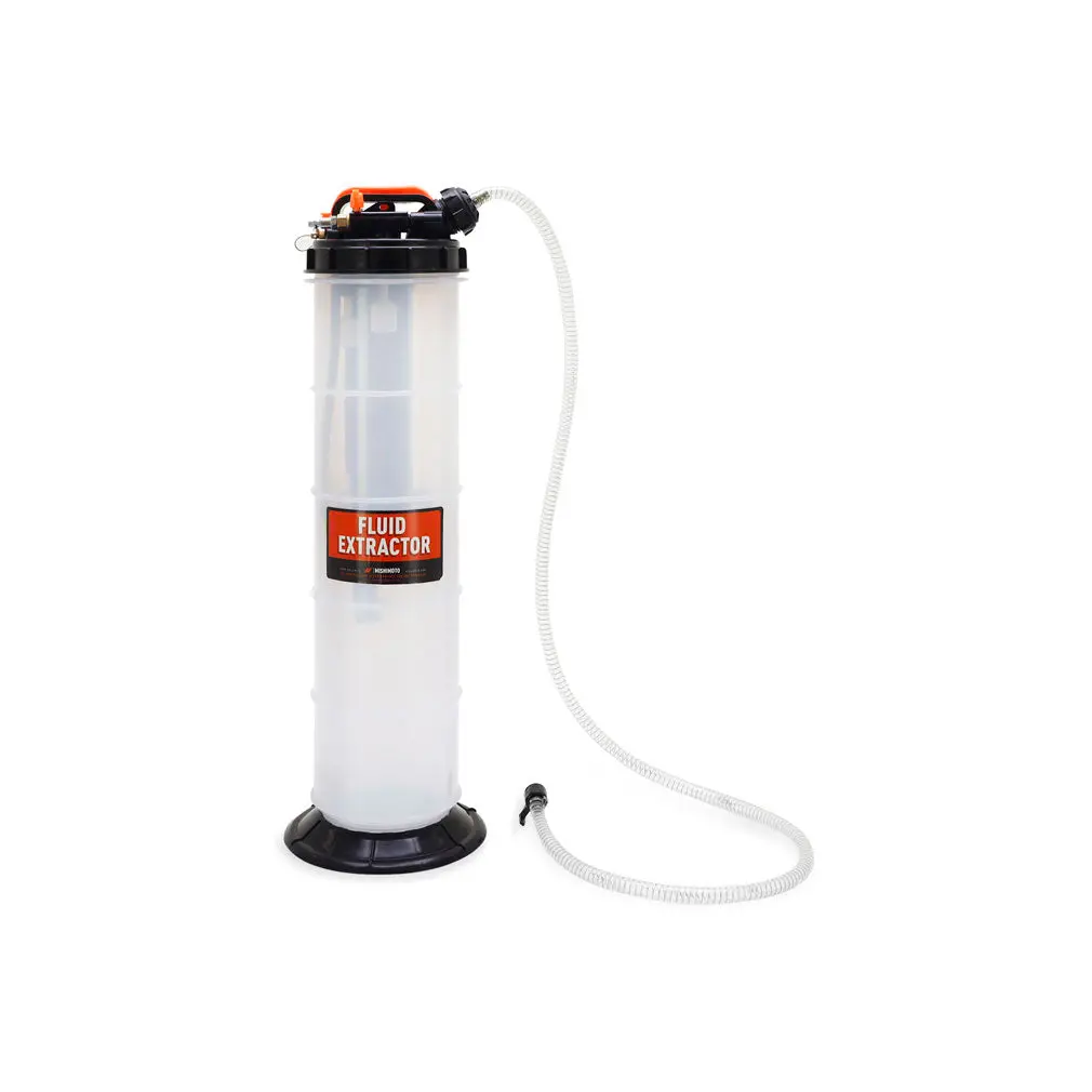 Mishimoto Fluid Extractor, Manual And Pneumatic, 9.5L 1