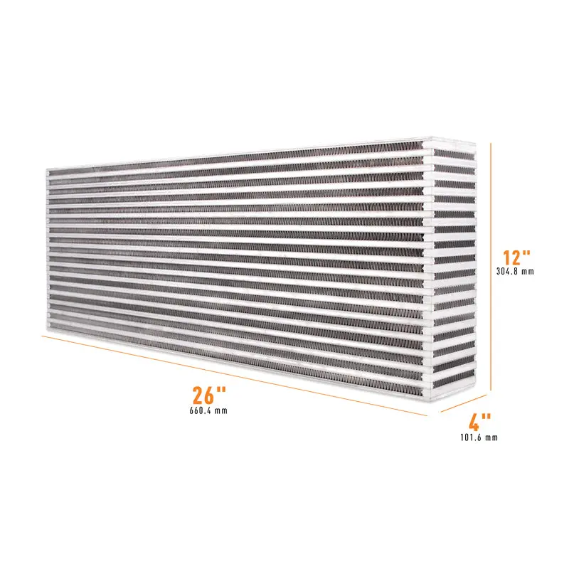 Universal Air-To-Air Race Intercooler Core 26.00" X 12.00" X 4.00" Mishimoto 1