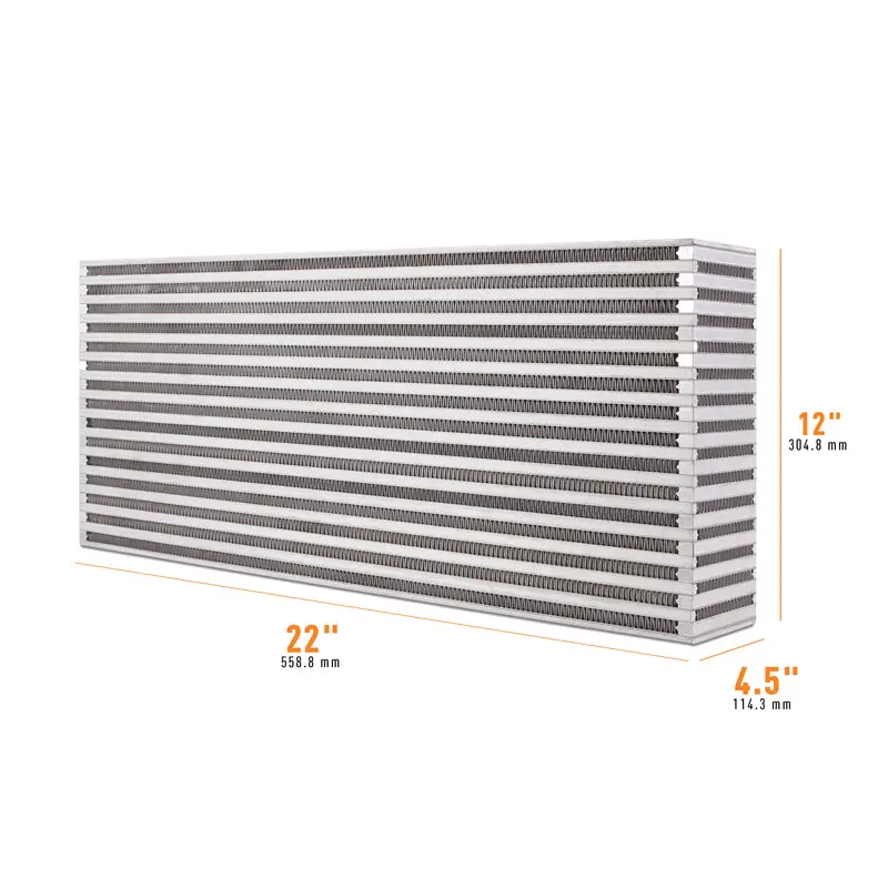Universal Air-To-Air Race Intercooler Core 22.00" X 12.00" X 4.50" Mishimoto 1