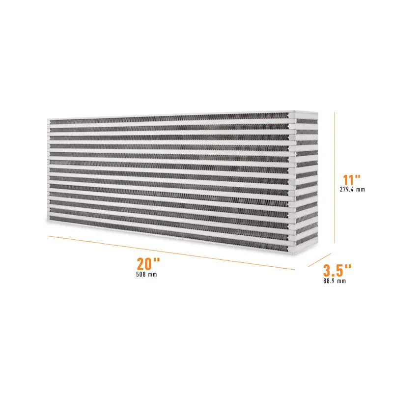 Universal Air-To-Air Race Intercooler Core 22.00" X 11.00" X 3.50" Mishimoto 1