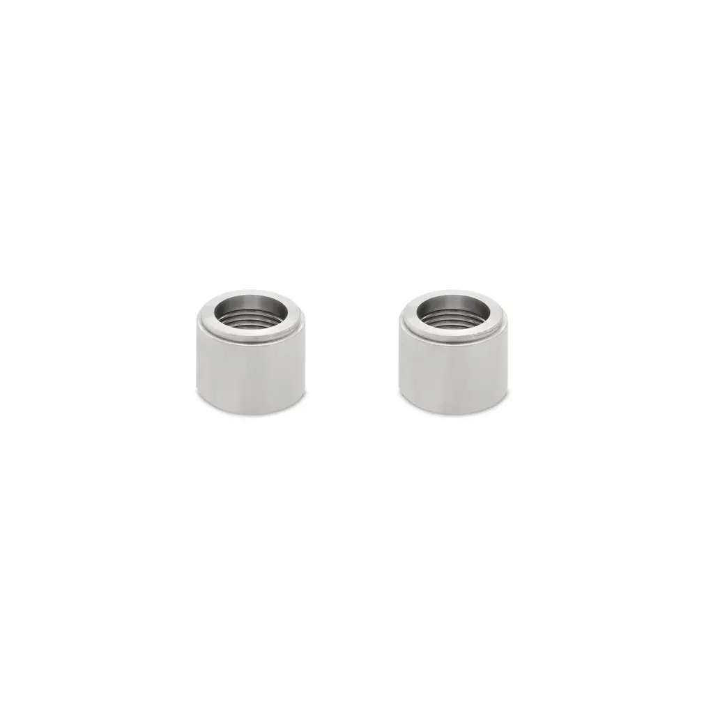 3/8" Npt Weld-On Bung, Aluminum, Pack Of 2 1