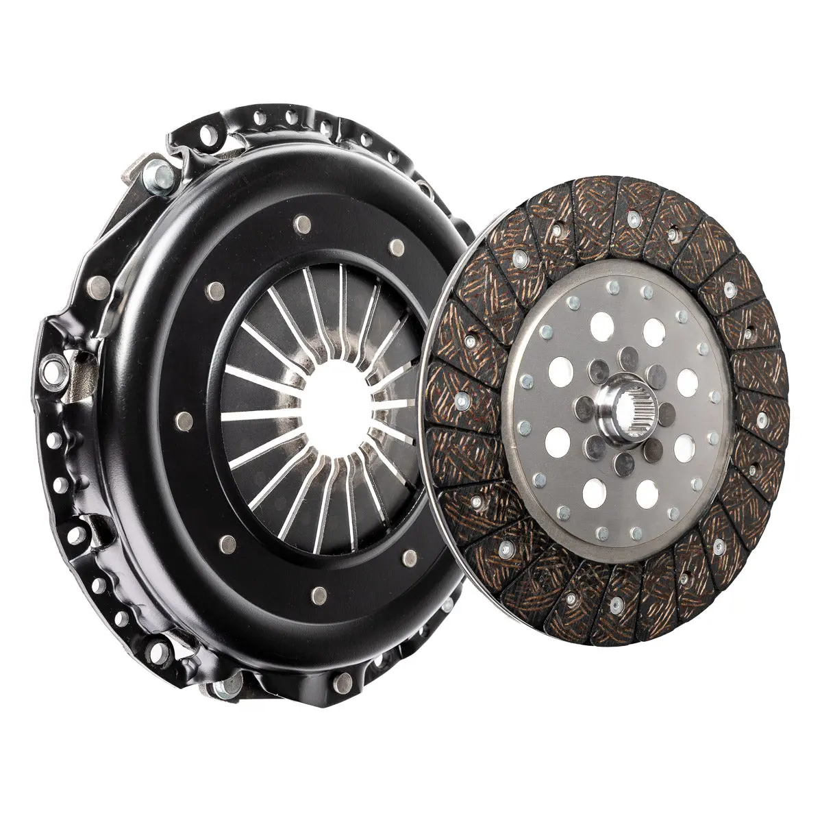 Performance Clutches - Clutch Dmf Kit - Stage 1 Organic 216Mm 14T Push Type (Pc-3046-Ds1) 1