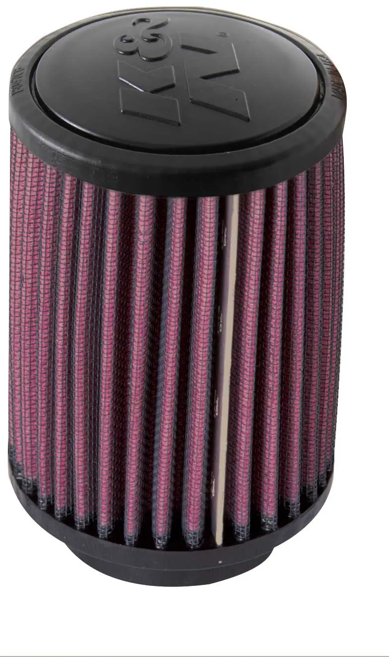 K&N - Universal Clamp-On Air Filter - 2-1/8" 5 Deg Flg, 3-1/2" Od, 5"H (Rb-0510) 1