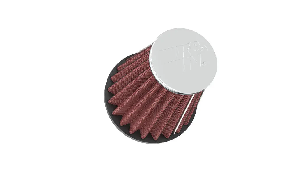 K&N - Universal Clamp-On Air Filter - 2-1/16"Flg, 3-1/2"B, 2"T, 4"H (Rc-1200) 1