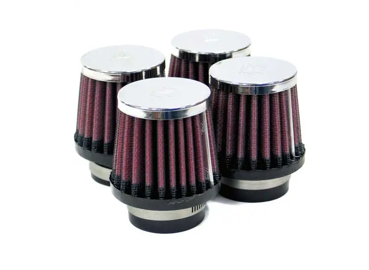K&N - Universal Clamp-On Air Filter - 1-13/16"Flg,3"B,2"T,3"H (4 Per Box) (Rc-2324) 1