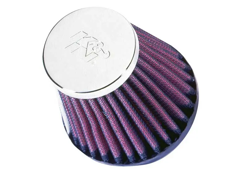 K&N - Universal Clamp-On Air Filter - 2"Flg, 3-1/8"B, 2"T, 3"H (Rc-2580) 1