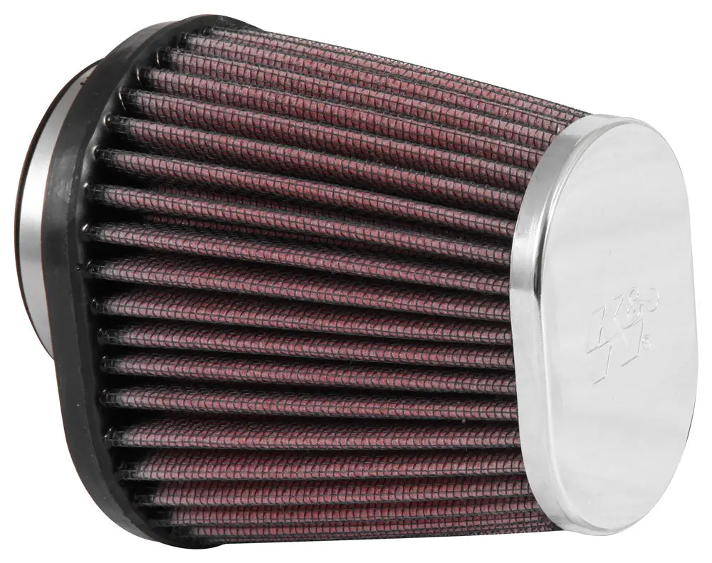 K&N - Universal Clamp-On Air Filter - 2-1/8"O/S Flg, 4" X 3"B, 3" X 2"T, 4"L (Rc-2890) 1