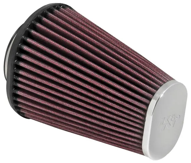 K&N - Universal Clamp-On Air Filter - 2-7/16"Flg; 4-1/2 X 3-3/4B, 3" X 2"T, 6"H. (Rc-3680) 1