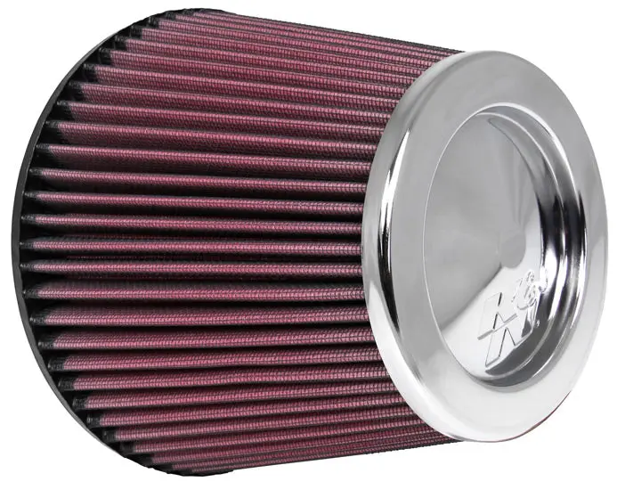 K&N - Universal Clamp-On Air Filter - 6"Flg, 7-1/2"B, 5"Cr-T, 6"H (Rc-4381) 1