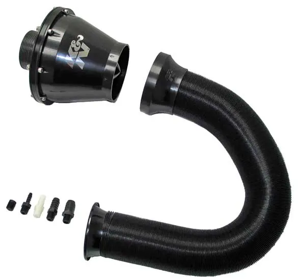 K&N - Universal Air Intake System - Apollo Cis; Universal, 70Mm Od Flg, Pp Black (Rc-5052Ab) 1