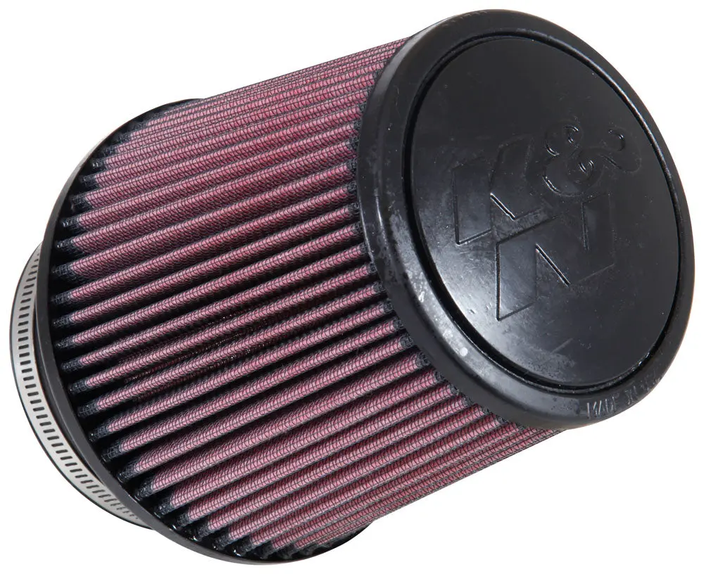 K&N - Universal Clamp-On Air Filter - 4"Flg, 6"Od-B, 4-5/8"Od-T, 6"H (Re-0850) 1
