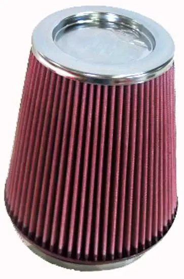 K&N - Universal Clamp-On Air Filter - 6"Flg, 7-1/2"B , 5"Cr-T, 8"H (Rf-1020) 1