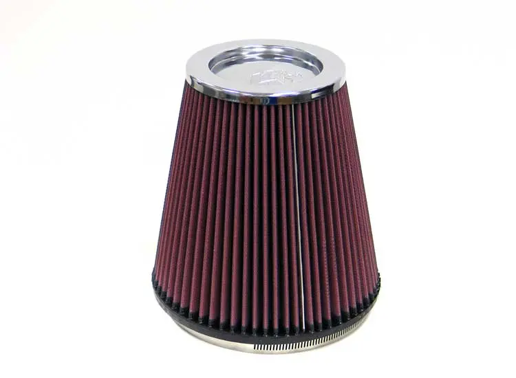 K&N - Universal Clamp-On Air Filter - 6"Flg, 7-1/2"B, 5"Cr-T, 8"H (Rf-1044) 1