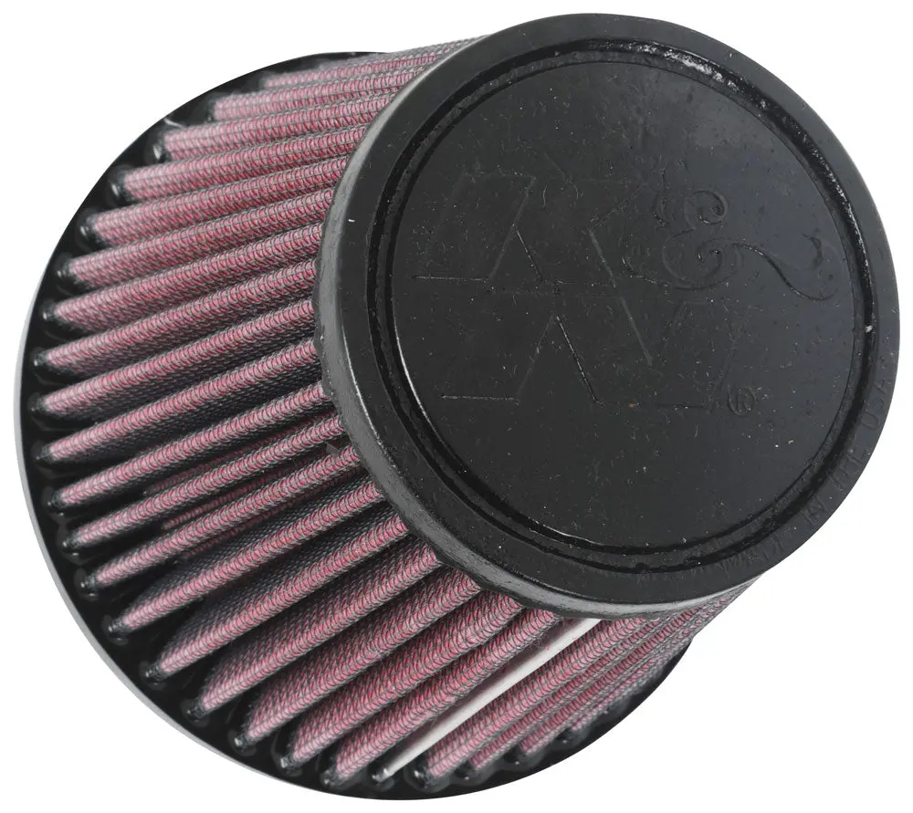 K&N - Universal Clamp-On Air Filter - 3-1/8"Flg, 4-15/16"B, 3-1/2"T, 4-3/8"H (Rf-9160) 1