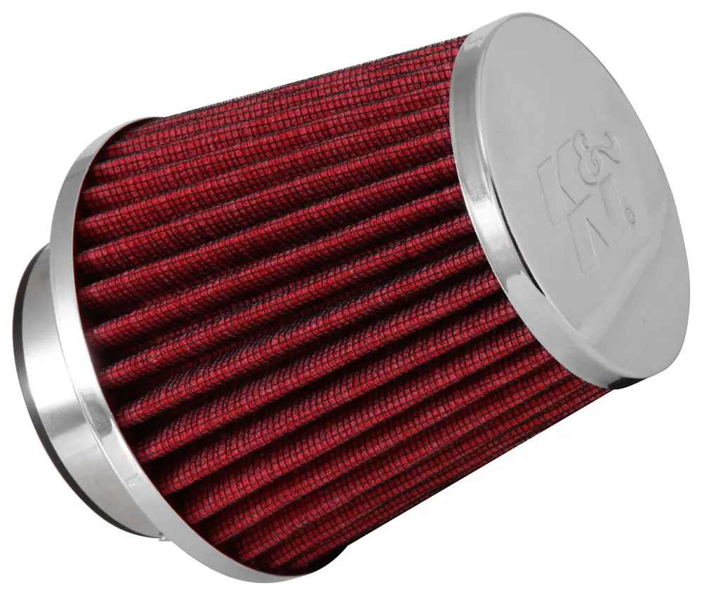 K&N - Universal Clamp-On Air Filter Multi Lingual - 4-1/2"Od B, 4-1/2"H W/2-1/4, 2-1/2, 2-3/4 Dia Flg Multi Language (Rg-1003Rd-L) 1