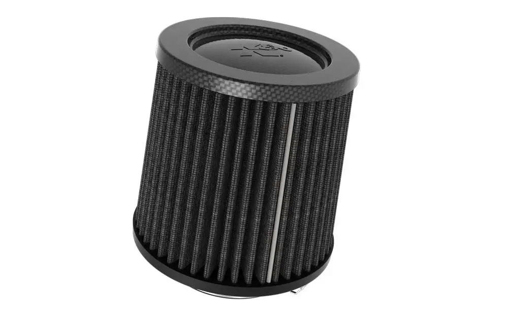 K&N - Universal Clamp-On Air Filter - 2-3/4"Flg, 5-3/32"B, 4-1/2"T, 5"H (Rp-3137Hbk) 1