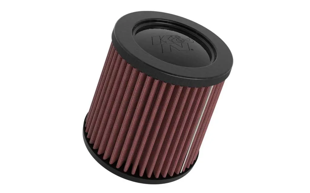 K&N - Universal Air Filter - Carbon Fiber Top - 2-3/4"Flg, 5-3/32"B, 4-1/2"T, 5"H (Rp-3221) 1