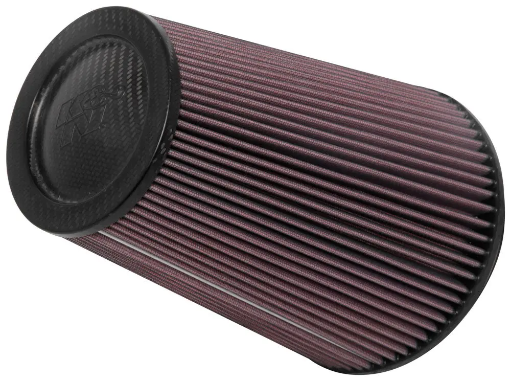 K&N - Universal Air Filter - Carbon Fiber Top - 6"Flg, 7-1/2"B, 5"T, 10"H (Rp-3280) 1