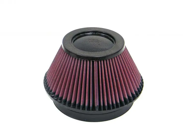K&N - Universal Air Filter - Carbon Fiber Top - 6"Flg, 7-1/2"B, 4-1/2"T, 4"H (Rp-4600) 1
