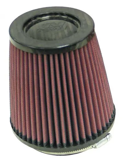 K&N - Universal Air Filter - Carbon Fiber Top - 4"Flg, 5-3/8"B, 4"T, 5-1/2"H (Rp-4660) 1