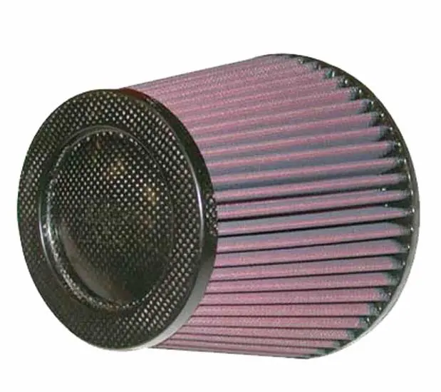 K&N - Universal Air Filter - Carbon Fiber Top - 5"Flg, 6-1/2"B, 4-1/2"T, 5-5/8"H (Rp-5113) 1