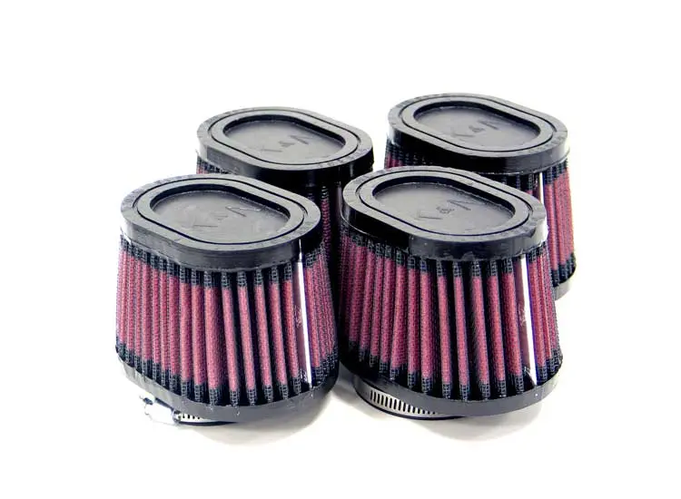 K&N - Universal Clamp-On Air Filter - 2-1/8"Flg 4 X 3 Tpr/Ovl (4 Per Box) (Ru-0984) 1