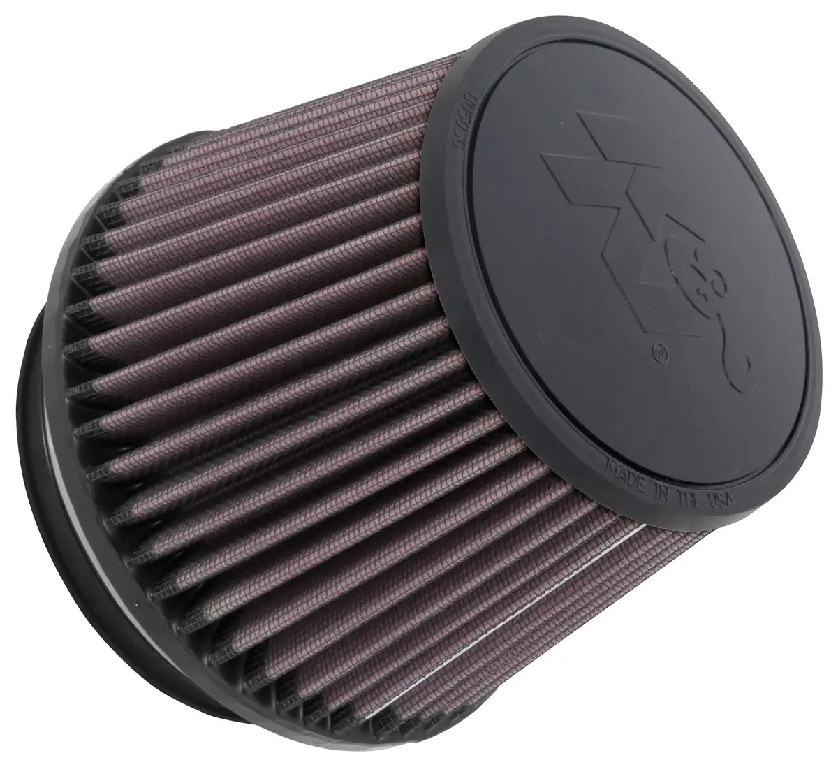 K&N - Universal Clamp-On Air Filter - 4-1/2"Flg, 5-7/8"B, 4-1/2"T, 4-1/2"H (Ru-1005) 1