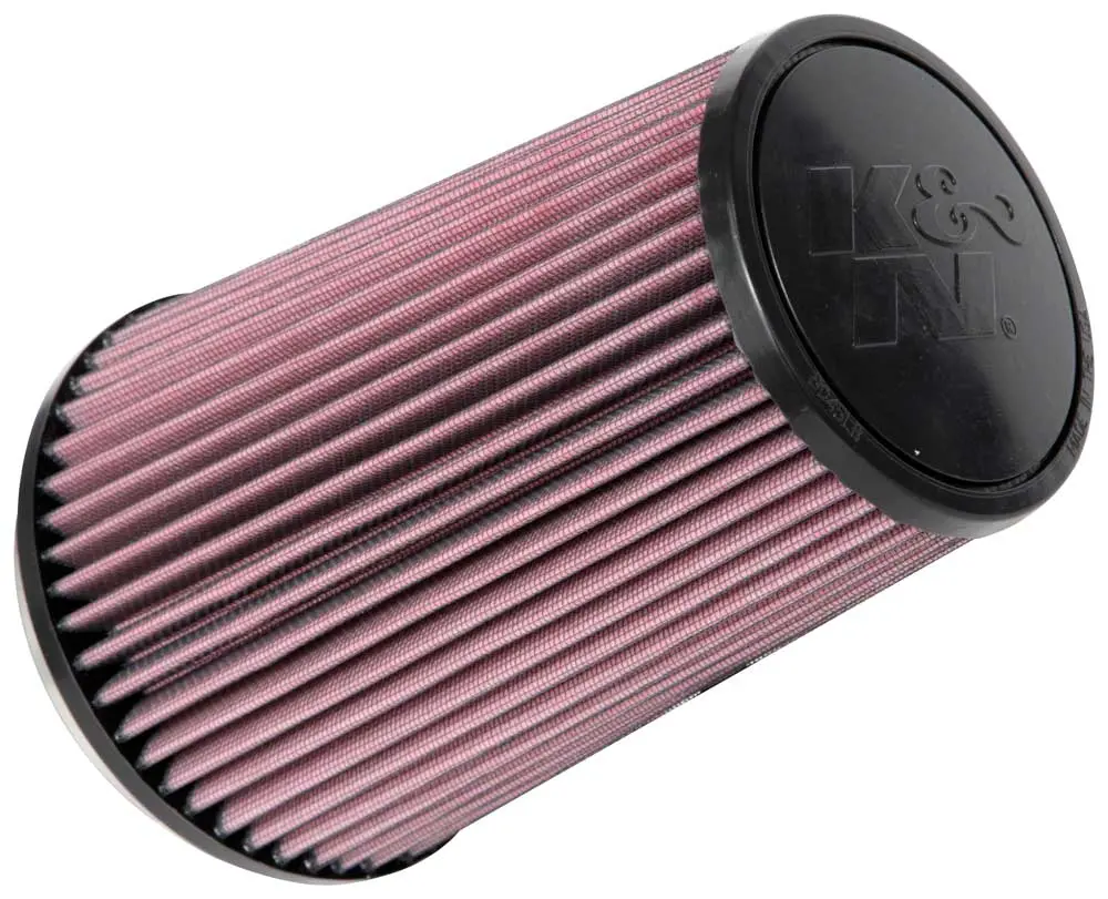 K&N - Universal Clamp-On Air Filter - 4-1/2"Flg, 5-7/8"B, 4-1/2"T, 8-3/8"H (Ru-1008) 1