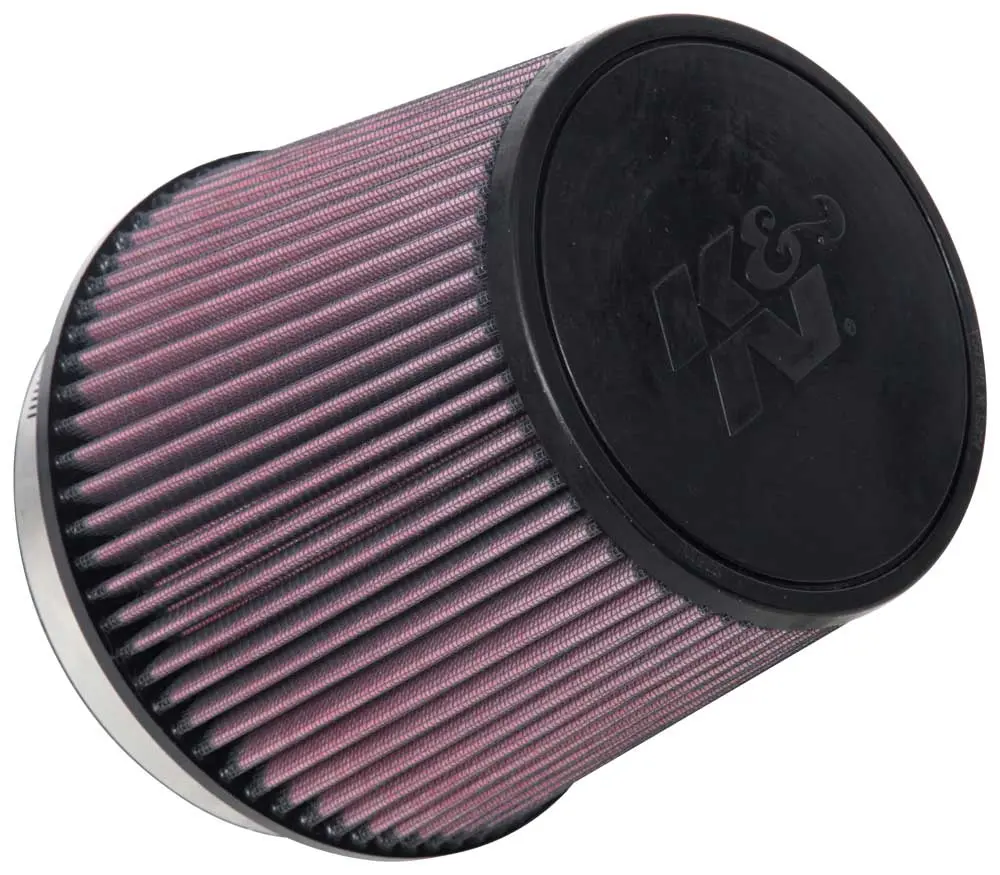 K&N - Universal Clamp-On Air Filter - 6"Flg, 7-1/2"B, 5-7/8"T, 6-1/2"H (Ru-1014) 1