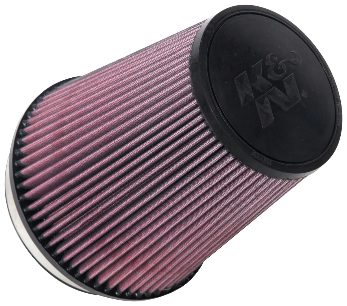 K&N - Universal Clamp-On Air Filter - 6"Flg, 7-1/2"B, 5"T, 8"H (Ru-1020) 1