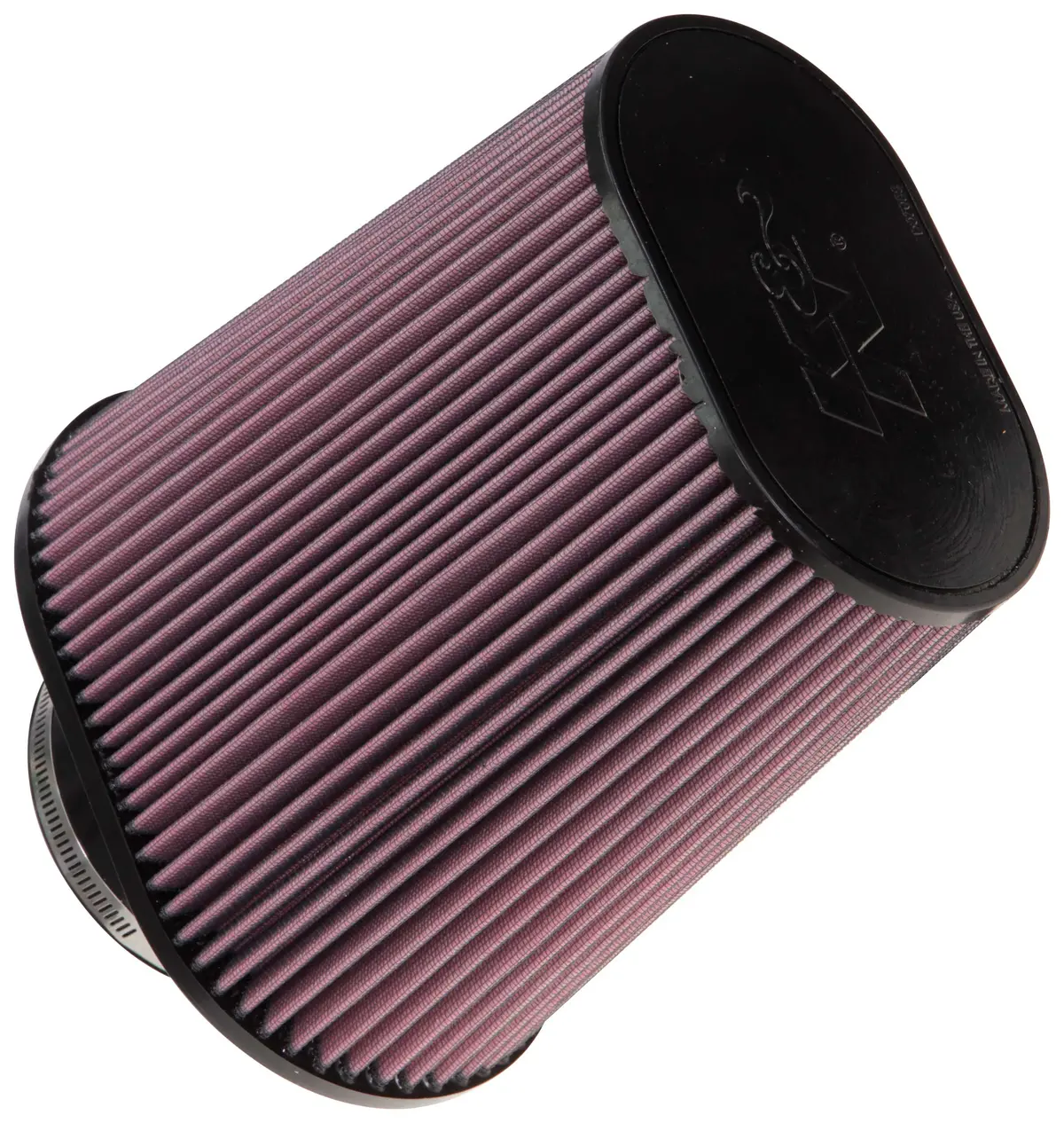 K&N - Universal Clamp-On Air Filter - 4-1/2"Flg, 6-1/4" X 9-1/4"B, 7" X 4-1/2"T,10"H (Ru-1024) 1