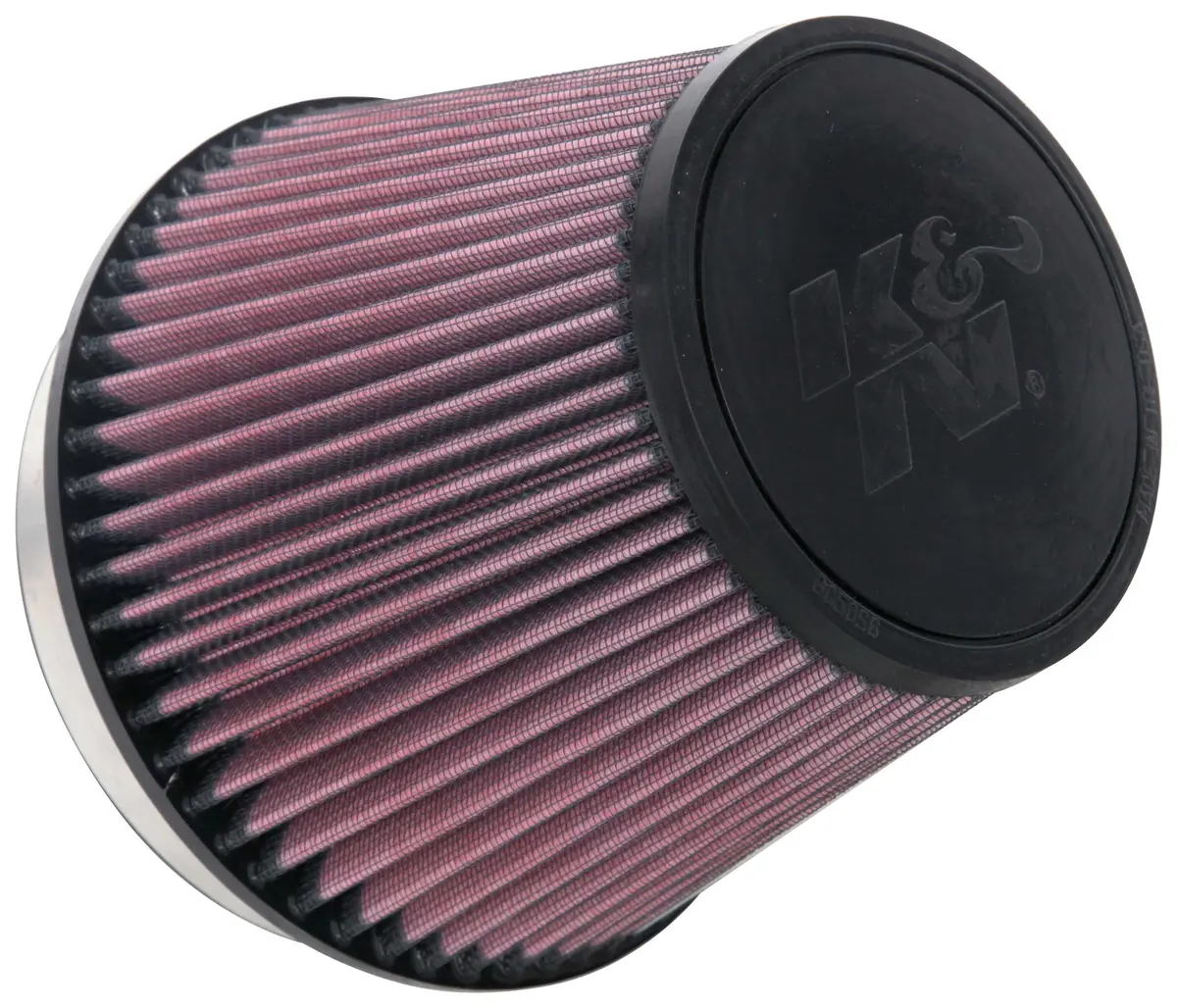 K&N - Universal Clamp-On Air Filter - 6"Flg, 7-1/2"B, 5"T, 6"H (Ru-1036) 1