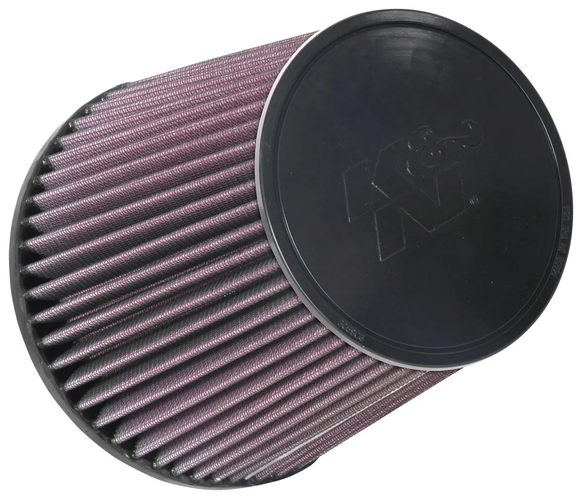 K&N - Universal Clamp-On Air Filter - 5"Flg, 6-1/2"B, 5"T, 6-1/2"H (Ru-1037) 1