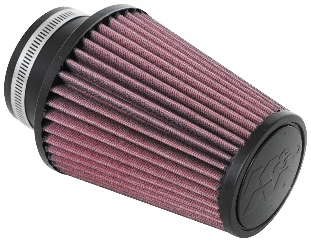 K&N - Universal Clamp-On Air Filter - 3"Flg, 5"B, 3-1/2"T, 6"H (Ru-1039) 1