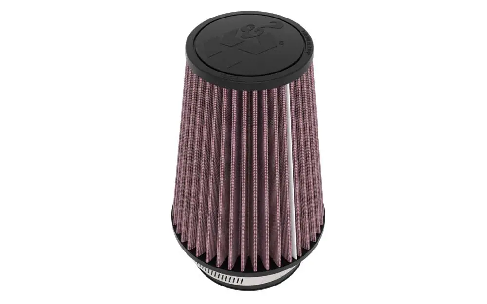 K&N - Universal Clamp-On Air Filter - 4"Flg, 6" B, 4" T, 8" H (Ru-1046) 1
