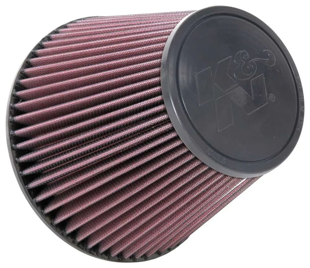 K&N - Universal Clamp-On Air Filter - 6"Flg, 7-1/2"B, 4-1/2"T, 6"H (Ru-1048) 1