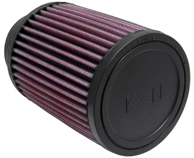 K&N - Universal Clamp-On Air Filter - 2-3/4"10 Deg Flg, 4"Od, 5"H (Ru-1460) 1