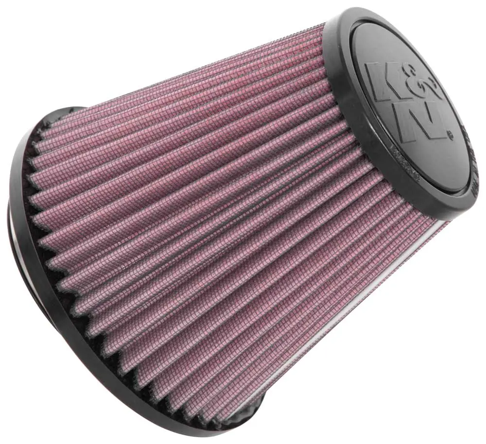 K&N - Universal Clamp-On Air Filter - 3-1/4"Flg, 5-3/4"B, 3-1/2"T, 5-7/16"H (Ru-1637) 1