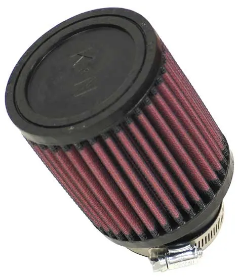 K&N - Universal Clamp-On Air Filter - 2-1/4"20 Deg Flg, 3-1/2"Od, 4"H (Ru-1700) 1
