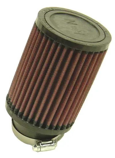 K&N - Universal Clamp-On Air Filter - 2-1/4"20 Deg Flg, 3-1/2"Od, 5"H (Ru-1710) 1