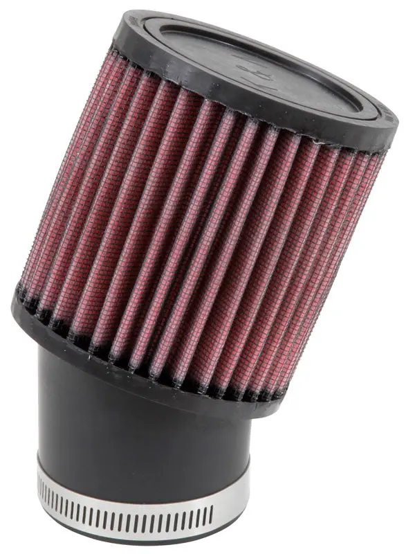 K&N - Universal Clamp-On Air Filter - 2-7/16"20 Deg Flg, 3-3/4"Od, 4"H (Ru-1750) 1