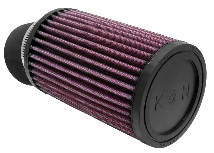 K&N - Universal Clamp-On Air Filter - 2-7/16"20 Deg Flg, 3-3/4"Od, 6"H (Ru-1770) 1
