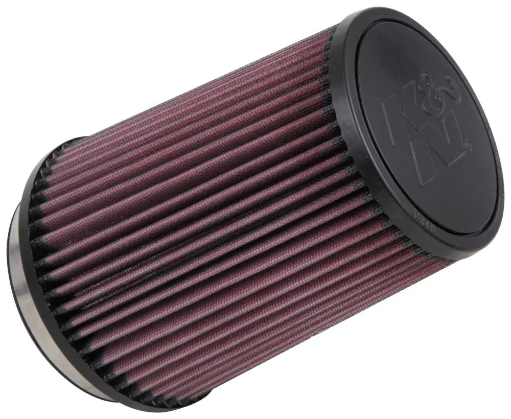 K&N - Universal Clamp-On Air Filter - 4"Flg, 5-3/8"B, 4-1/2"T, 7"H (Ru-2590) 1
