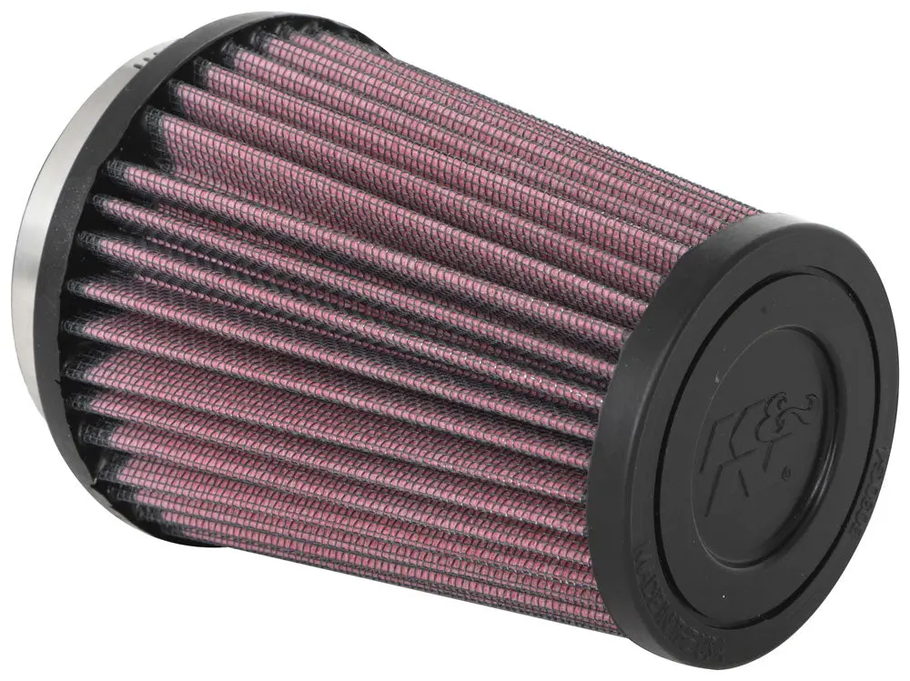 K&N - Universal Clamp-On Air Filter - 2-7/8"Flg, 4"B, 3"T, 5"H (Ru-2600) 1