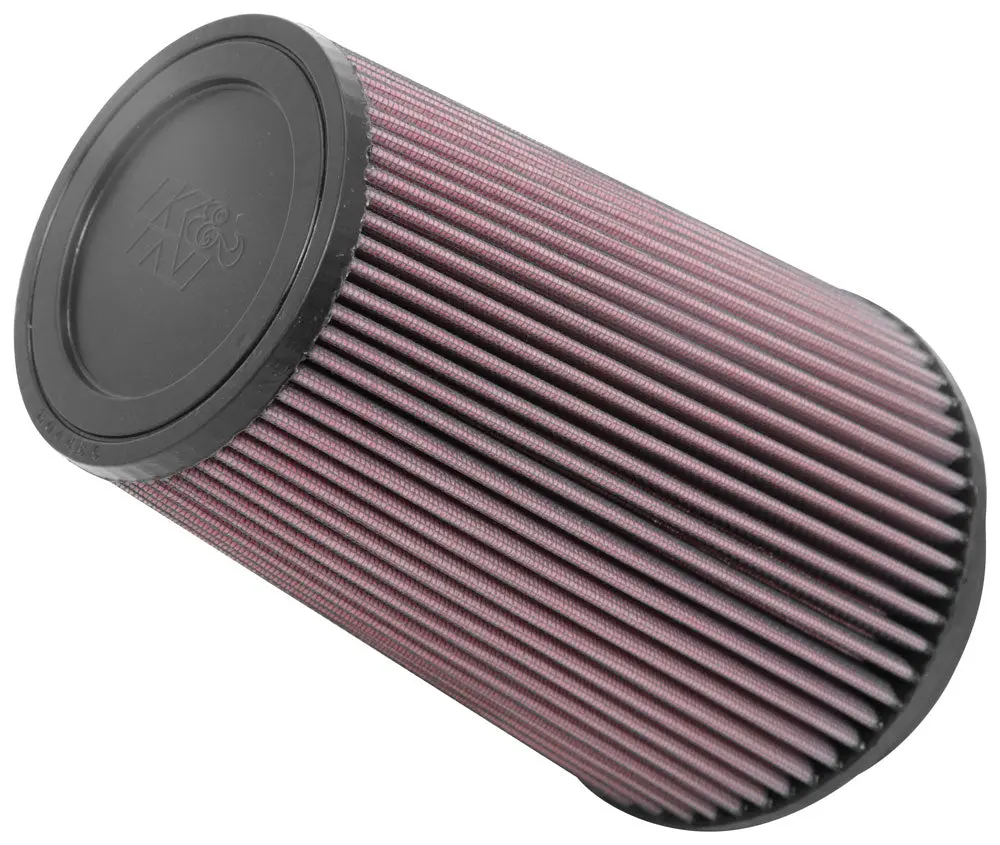 K&N - Universal Clamp-On Air Filter - 5"Flg, 6-1/2"B, 4-3/8"T, 8-3/4"H (Ru-2815) 1