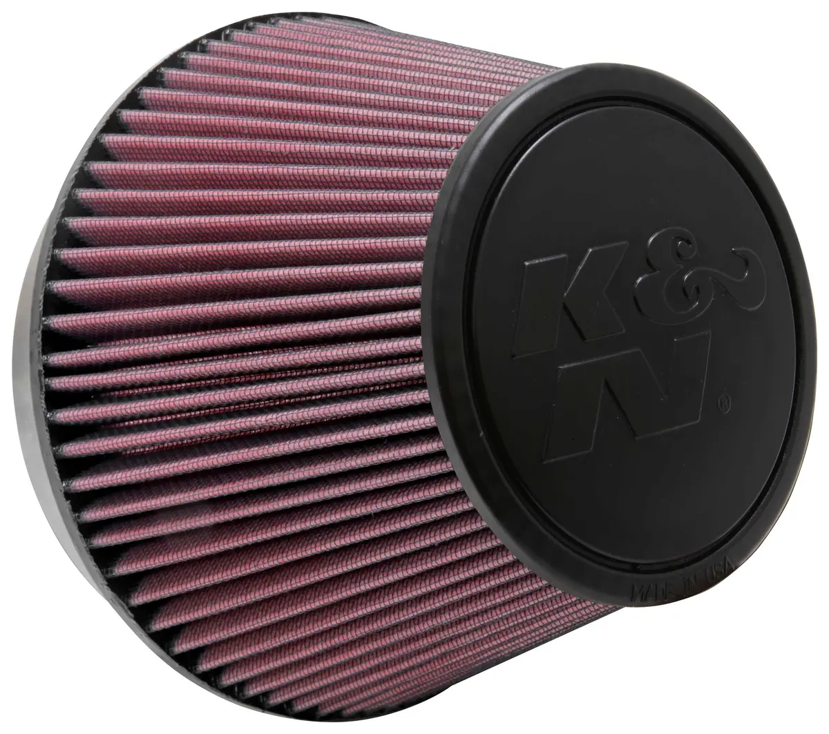 K&N - Universal Clamp-On Air Filter - 6"Flg, 7-1/2"B, 5"T, 5"H (Ru-2960) 1