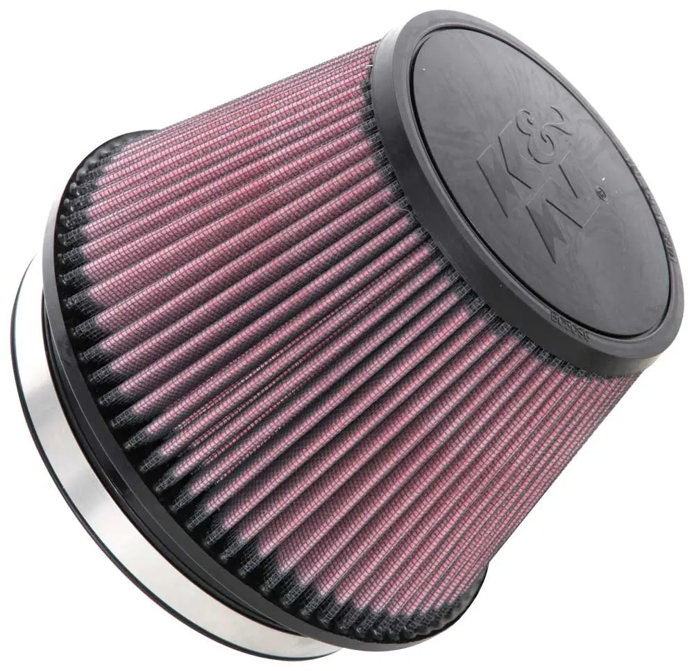 K&N - Universal Clamp-On Air Filter - 6"Flg, 7-1/2"B, 5"T, 5"H (Ru-2960Xd) 1